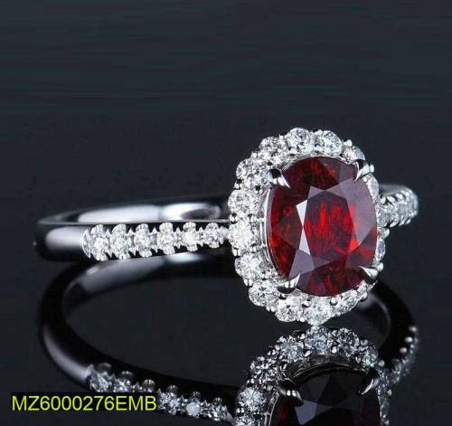 Imported Oval Zircon Ring 