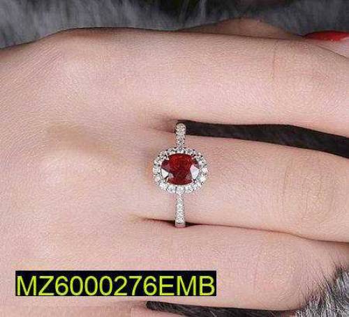 Imported Oval Zircon Ring 
