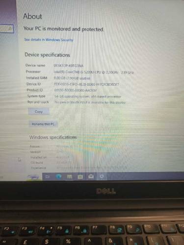 Dell i5 5th generation 