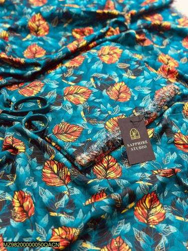 silk lawn 2 piece sapphire