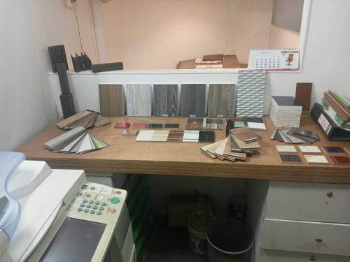 Office furniture and setup 