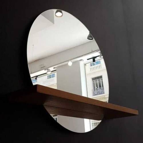 Chic Round Wall Mirror for a Stylish Home/Bath