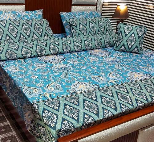 Khaadi and Alkaram 7pc Cotton Comforter Set 