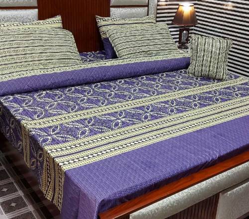 Khaadi and Alkaram 7pc Cotton Comforter Set 