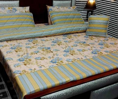 Khaadi and Alkaram 7pc Cotton Comforter Set 