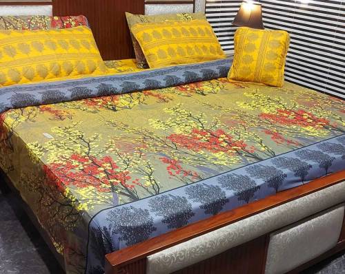 Khaadi and Alkaram 7pc Cotton Comforter Set 