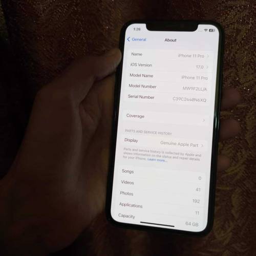 Iphone 11 pro 