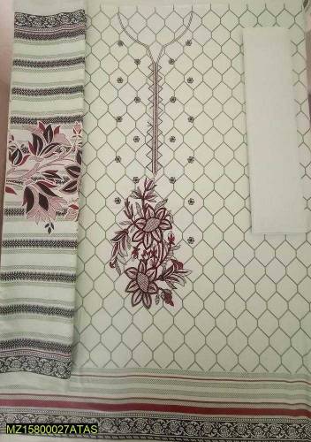 •  Fabric: Lawn•  Pattern: Printed•  Shirt Front - Pattern: Printed•  