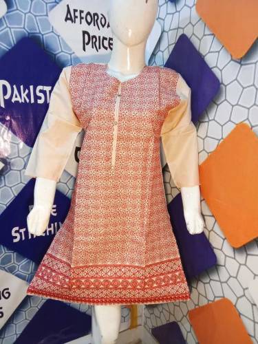 Chicken Sequence cotton kurti for ladies 