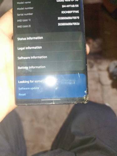 samsung Note 10 plus 12 256