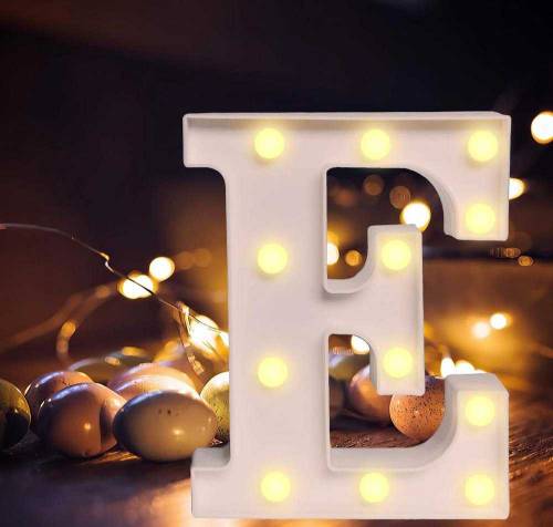 LED Battery Operated Alphabet