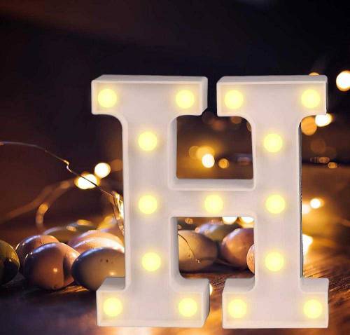 LED Battery Operated Alphabet