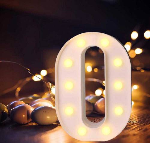 LED Battery Operated Alphabet