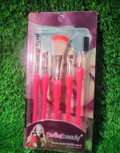 5 Pcs Makeup Brushes Set