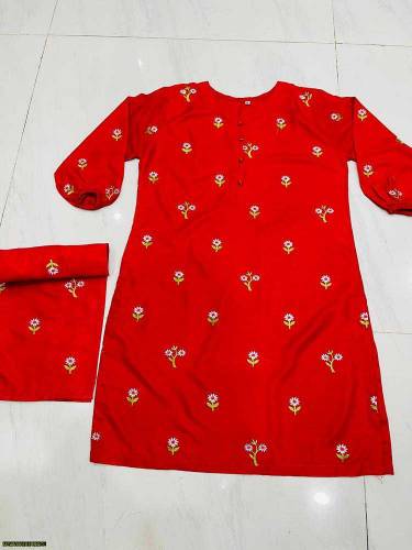 2pce woman sticthed linen suit 