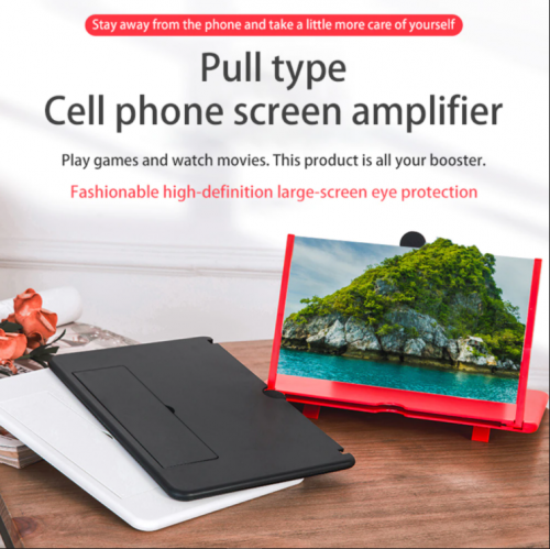 Mobile phone screen magnifyier