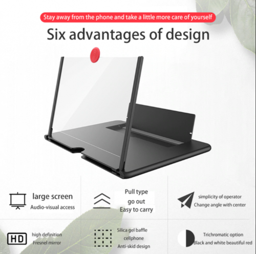 Mobile phone screen magnifyier