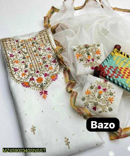 2 pes woman,s unstitched printed suits 2