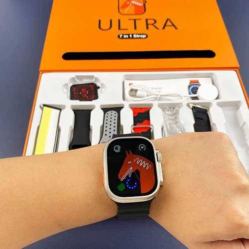 Ultra 7 smart watche with 7 strap