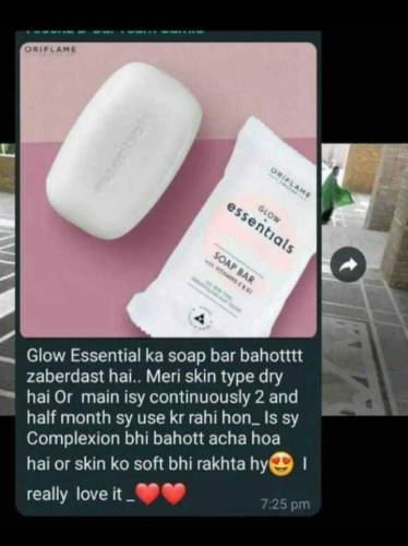 ORIFLAME GLOW ESSENTIAL SOAP BAR 