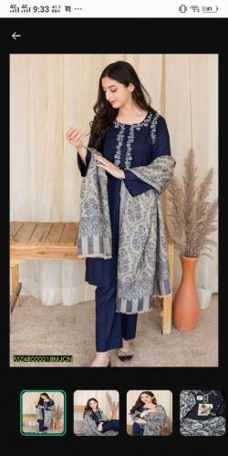 branded  unstitched lawn 3pc