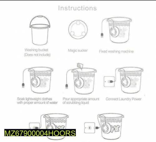 mini washing machine 