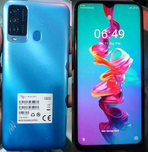 second hand smart phone itel P37 pro vision 2plus