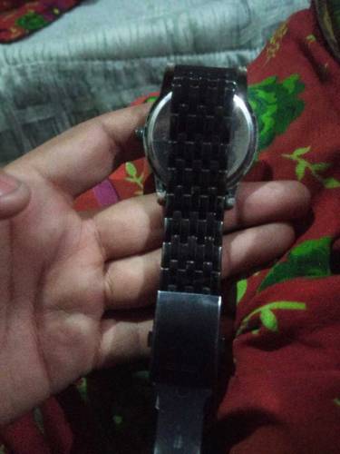 Versace original watch black swiss plazzo 