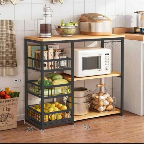 oven table and vegetables stand 