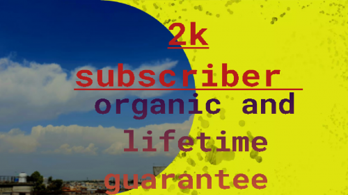 2k subscriber available 