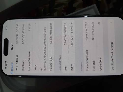 iPhone 15 pro