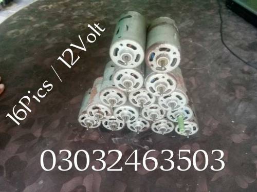 16Pic /12Volt Motors 