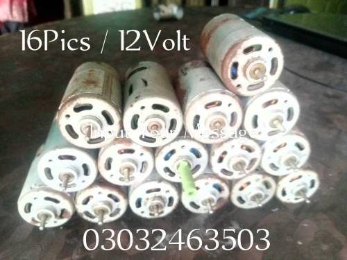 16Pic /12Volt Motors 