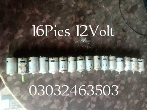 16Pic /12Volt Motors 