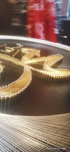 Muhammad name islamic caligraphy string art