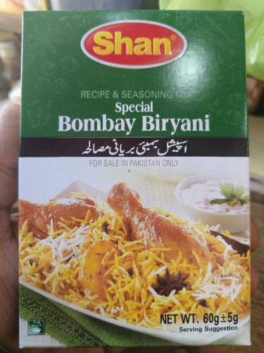 shan Bambay Baryani masala