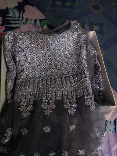 lovely smokey grey full maxi......😍