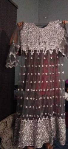 lovely smokey grey full maxi......😍