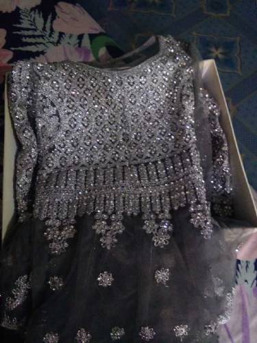 lovely smokey grey full maxi......😍