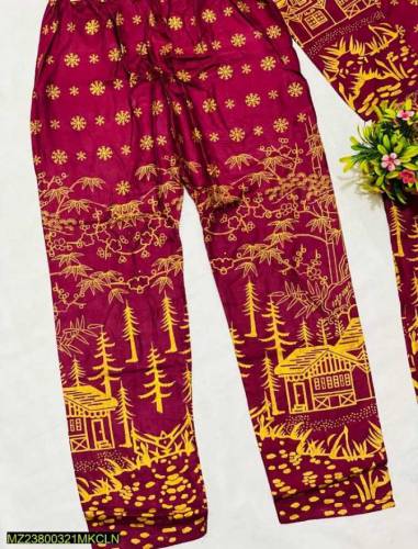 2pcs women's stitched lawn suit