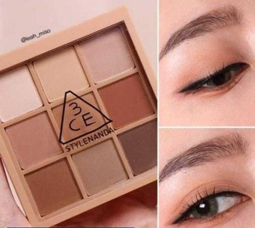 9 colour make up plattes