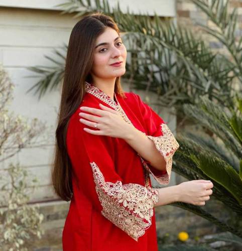 two piece women cotton embroidered dress for women girls 