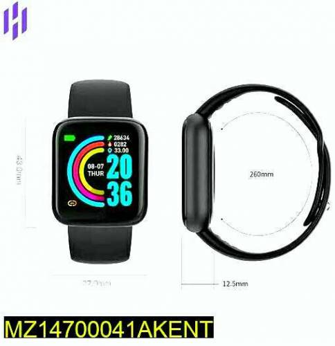 D20 ultra watch •  Material: Metal Body + Silicone Strap•  