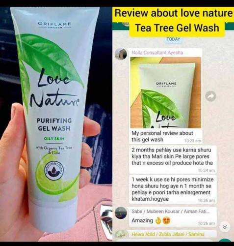 LOVE NATURE PURIFYING GEL WASH FOR ACNE 