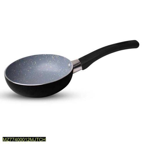 •  Material: Non Stick One Egg Frying Pan•  Wooden Texture Handle, 12 
