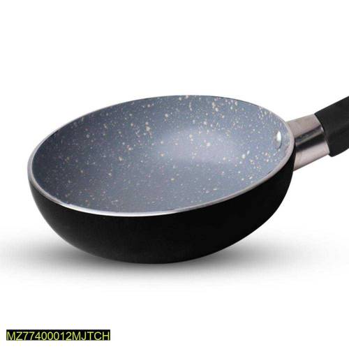 •  Material: Non Stick One Egg Frying Pan•  Wooden Texture Handle, 12 