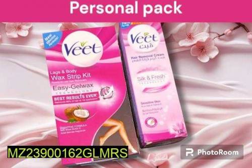 hair removal cream and wax strips 