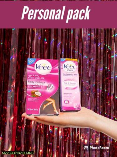 hair removal cream and wax strips 