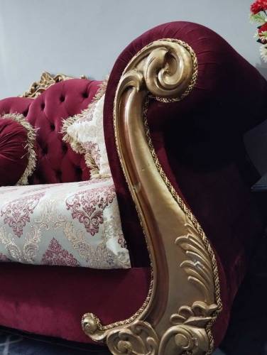 7 seater maroon color sofa set for sell All in new condition
