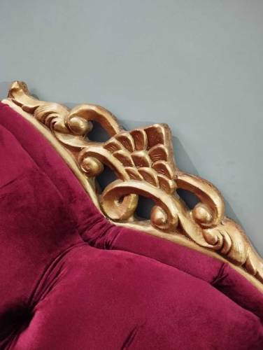 7 seater maroon color sofa set for sell All in new condition